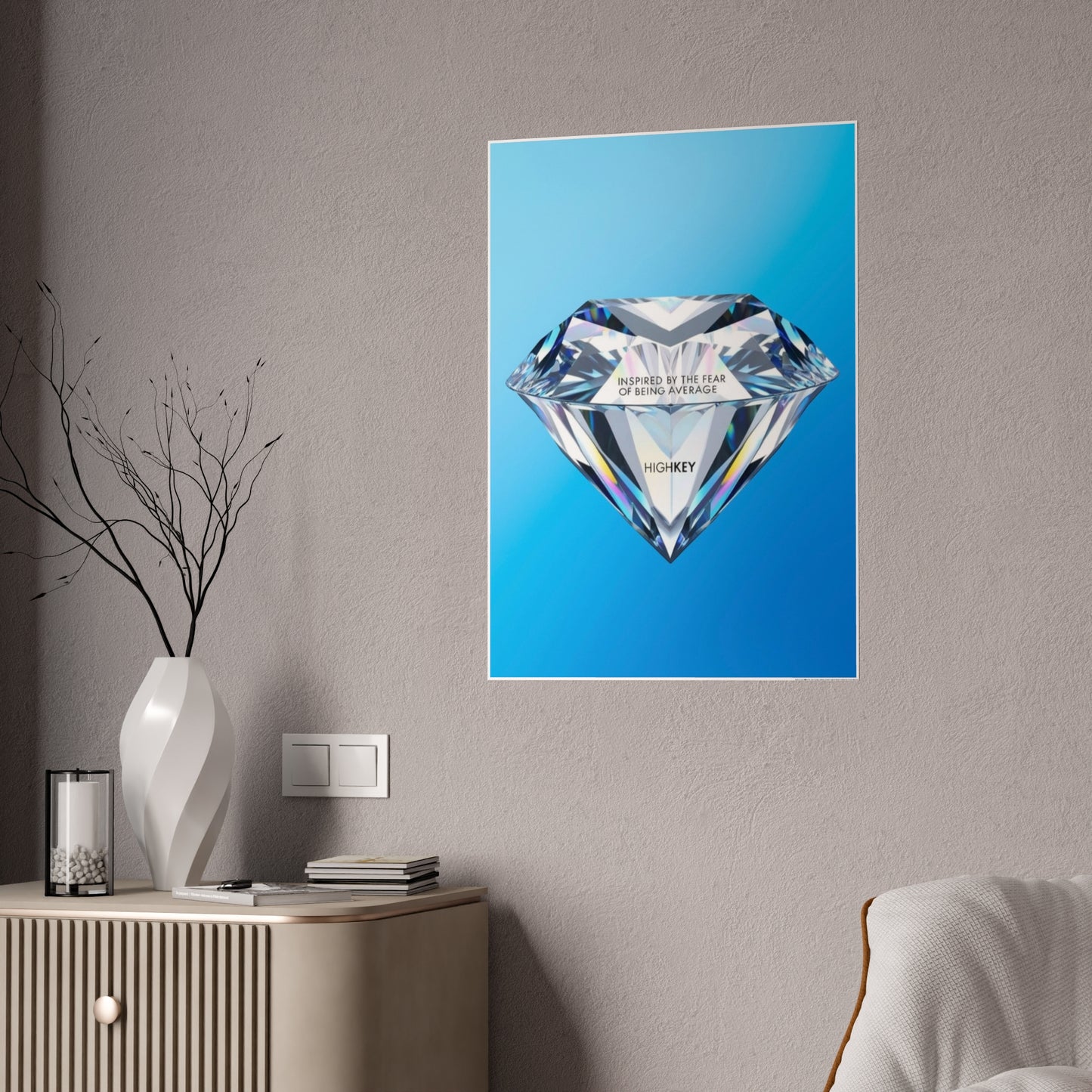 ’CUT ABOVE’ GLOSS POSTER