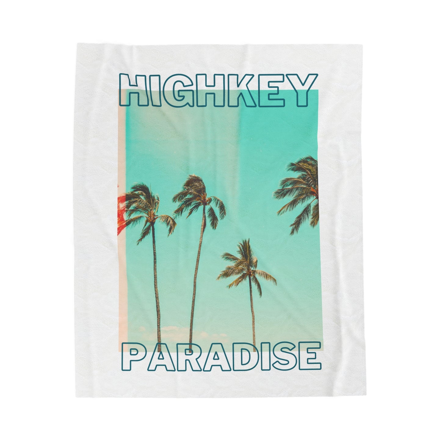 PARADISE’ PLUSH BLANKET