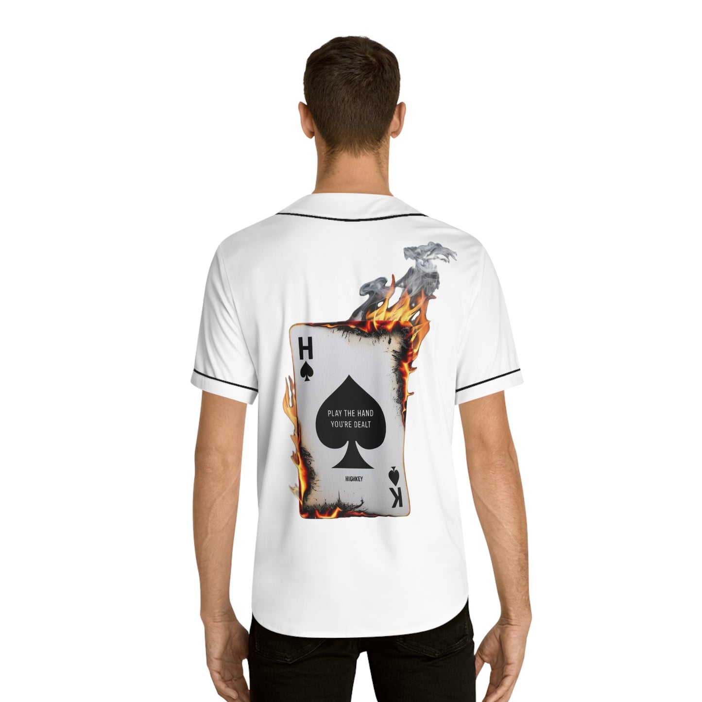 ’HIGH STAKES’ BASEBALL JERSEY