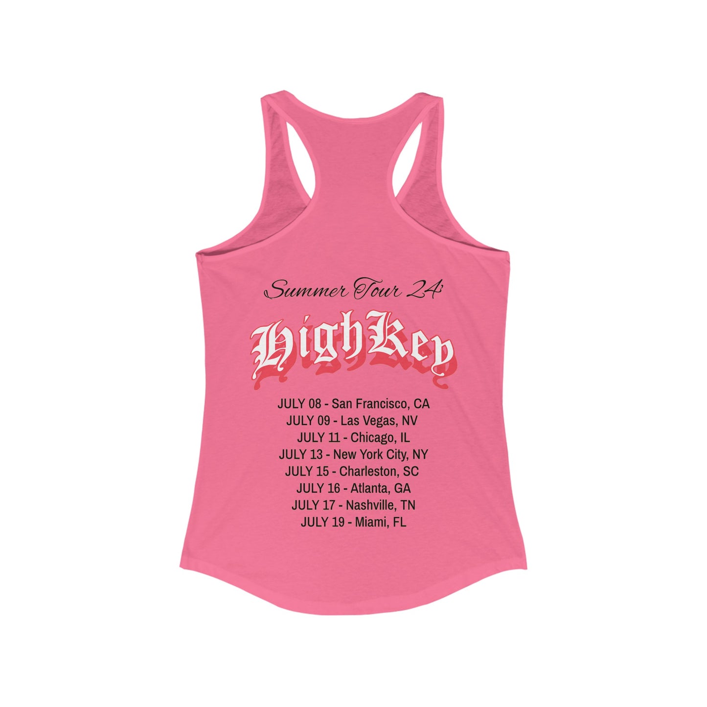 ‘SUMMER TOUR 24’ WOMENS TANK TOP