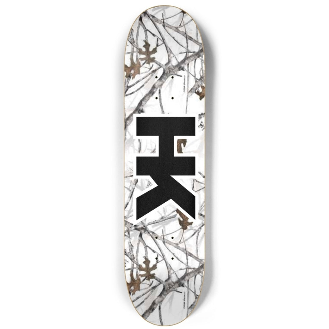 ‘OUT OF SIGHT’ SKATEBOARD (CAMO)