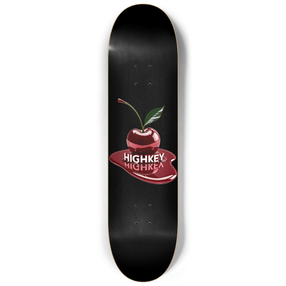 ’CHERRY SPILL’ 8.25” SKATEBOARD