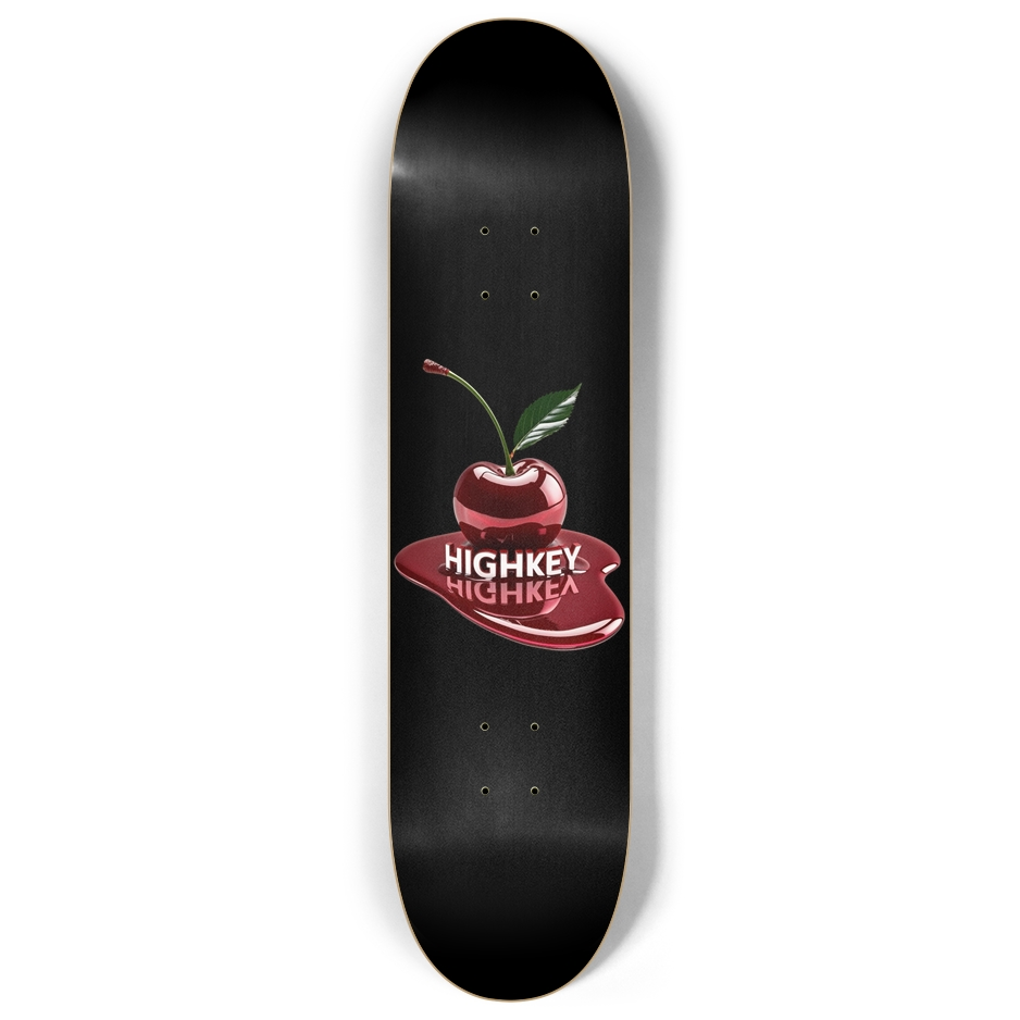 ’CHERRY SPILL’ 8” SKATEBOARD