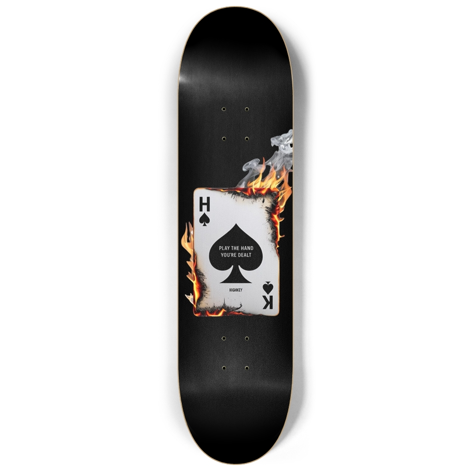 ’HIGH STAKES’ 8.25” SKATEBOARD