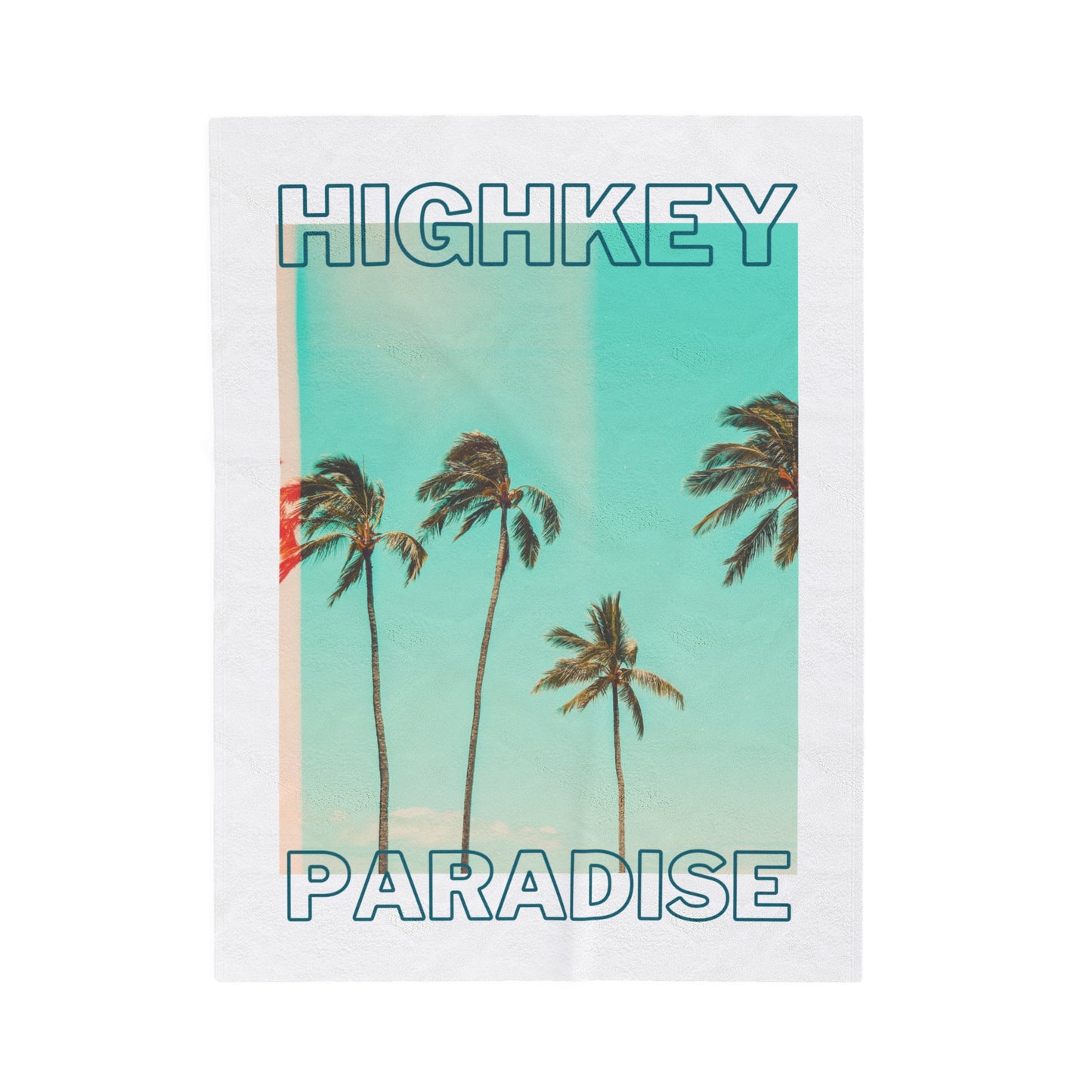 PARADISE’ PLUSH BLANKET