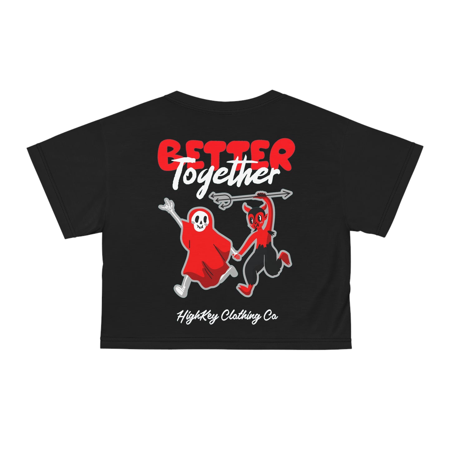 ‘BETTER TOGETHER’ CROP TEE