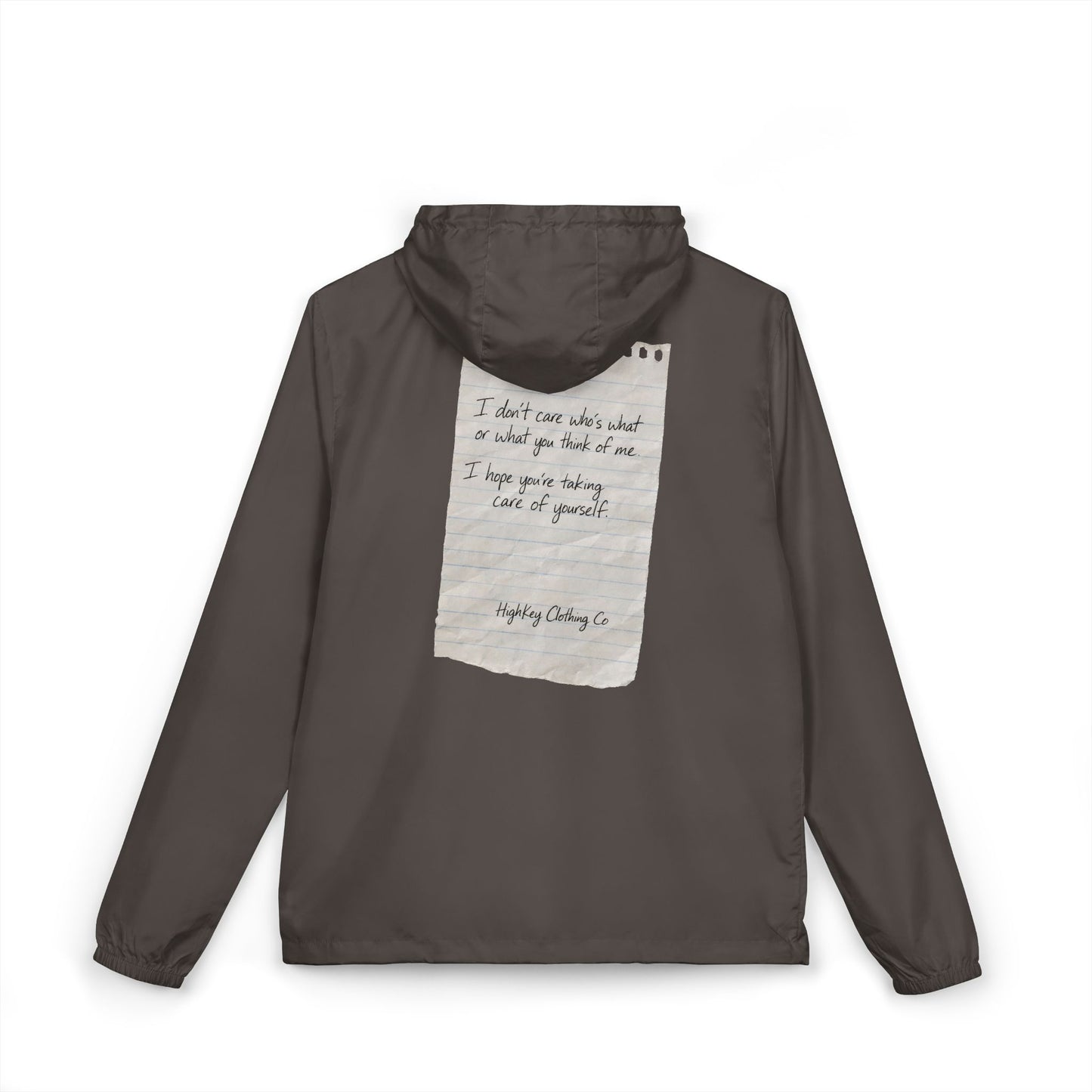 ’TAKE CARE’ WINDBREAKER JACKET