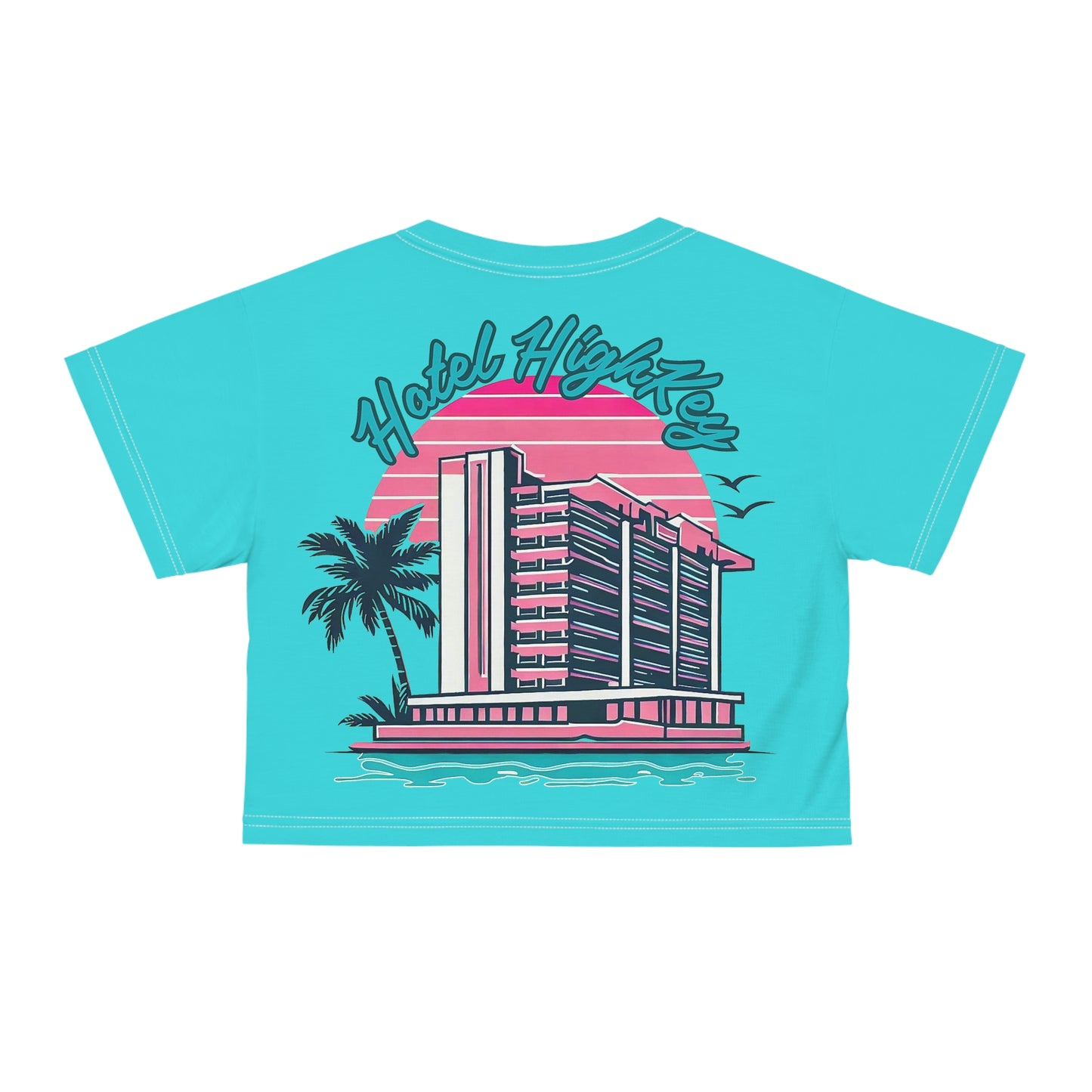 ‘HOTEL HIGHKEY’ CROP TEE