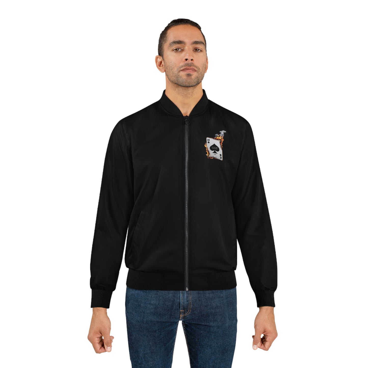 ’HIGH STAKES’ BOMBER JACKET