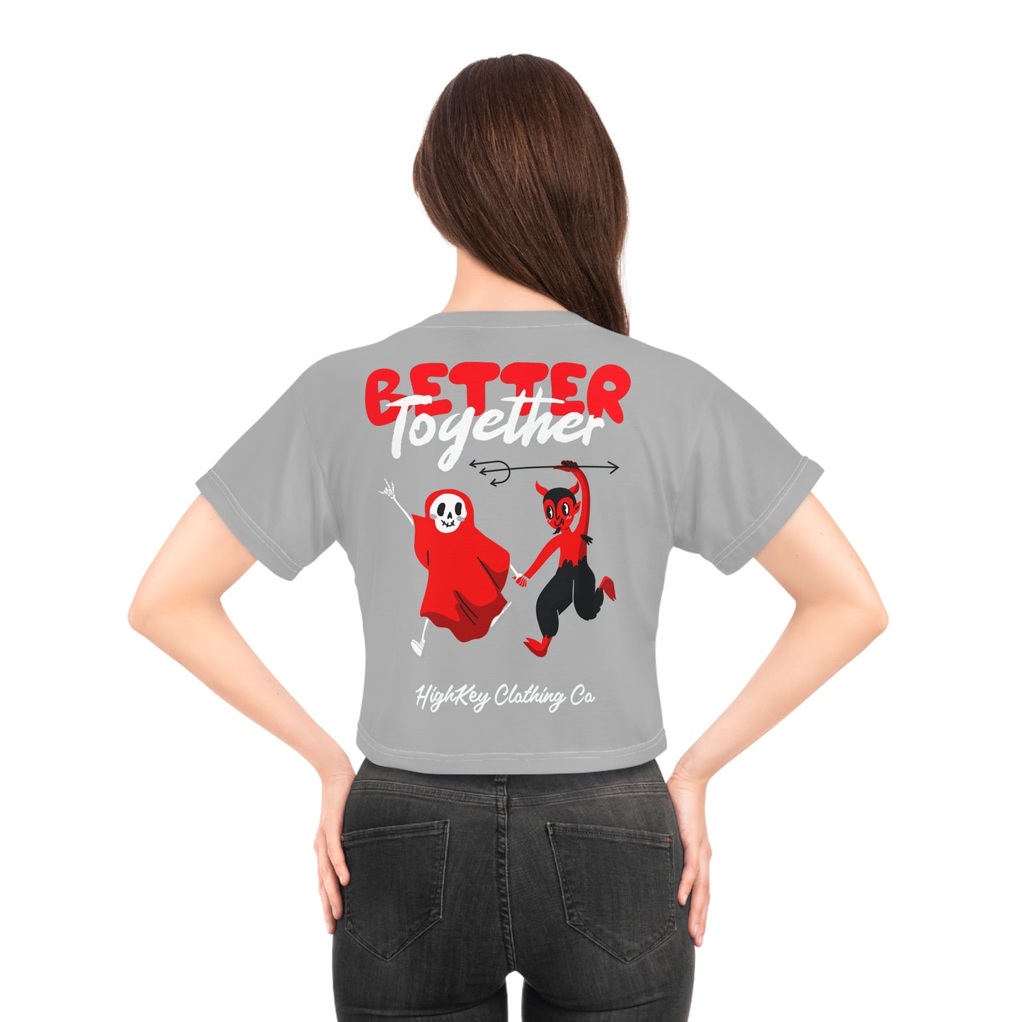 ‘BETTER TOGETHER’ CROP TEE