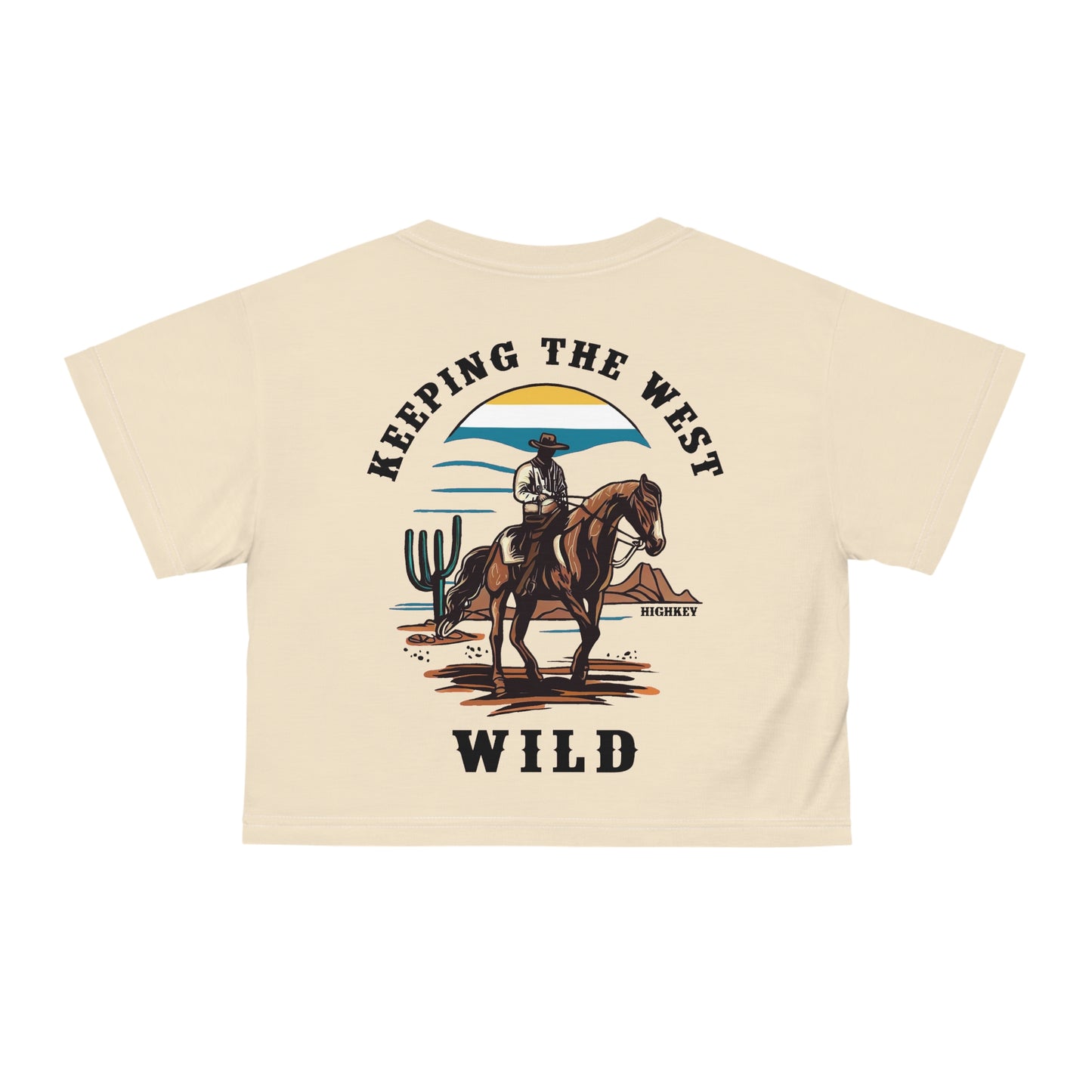 ‘WILD WEST’ CROP TEE