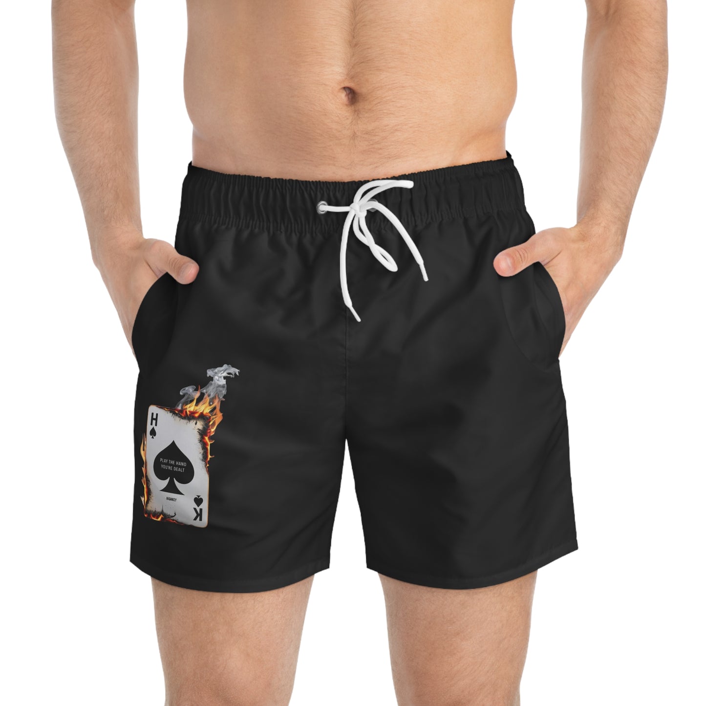 ’HIGH STAKES’ MENS (SHORT) SWIM SHORTS