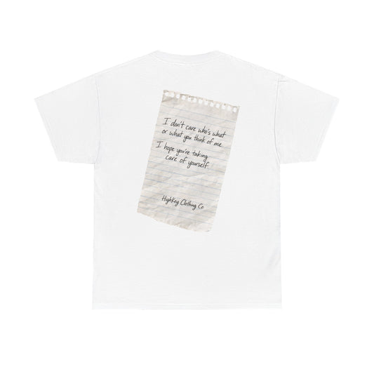 ’TAKE CARE’ T-SHIRT