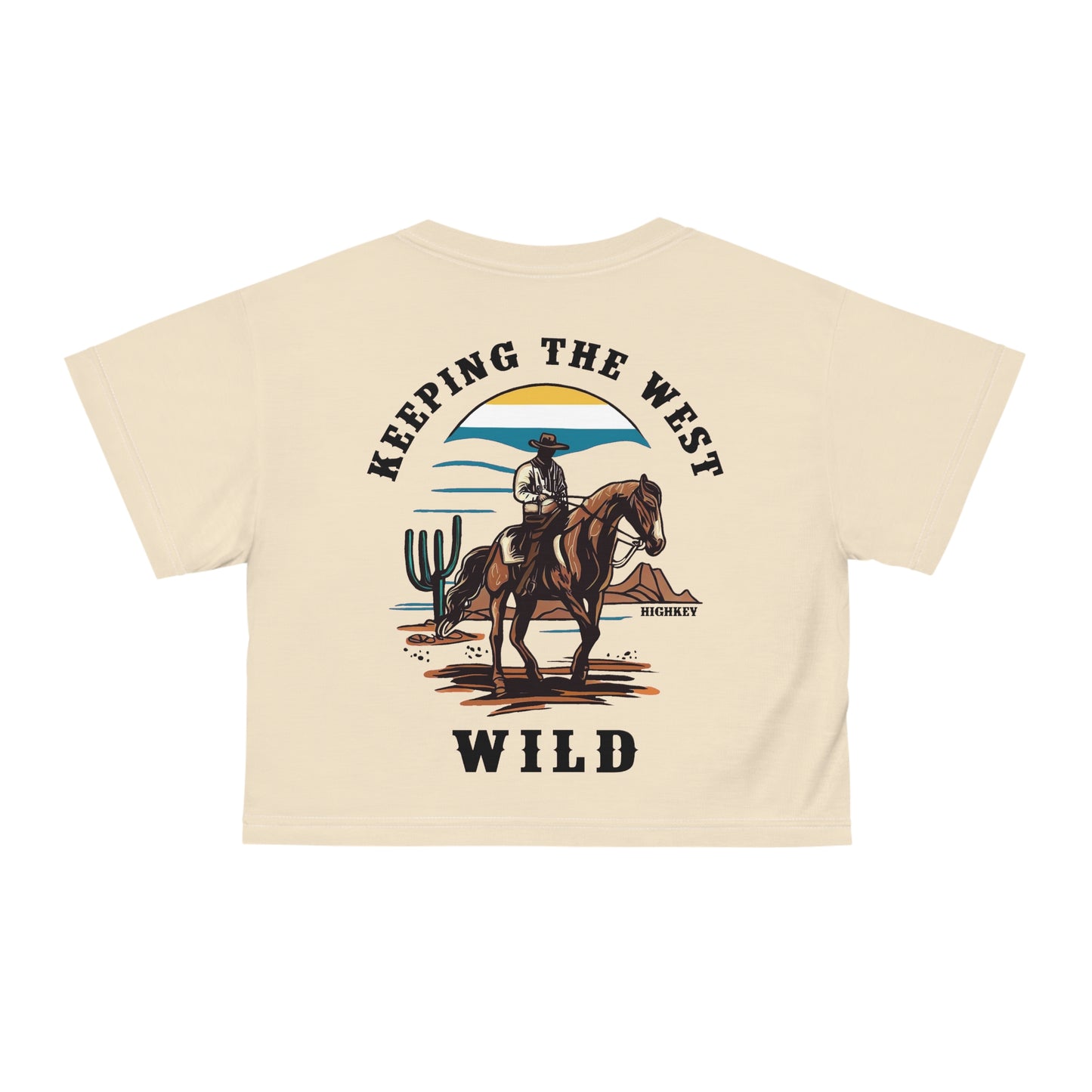 ‘WILD WEST’ CROP TEE