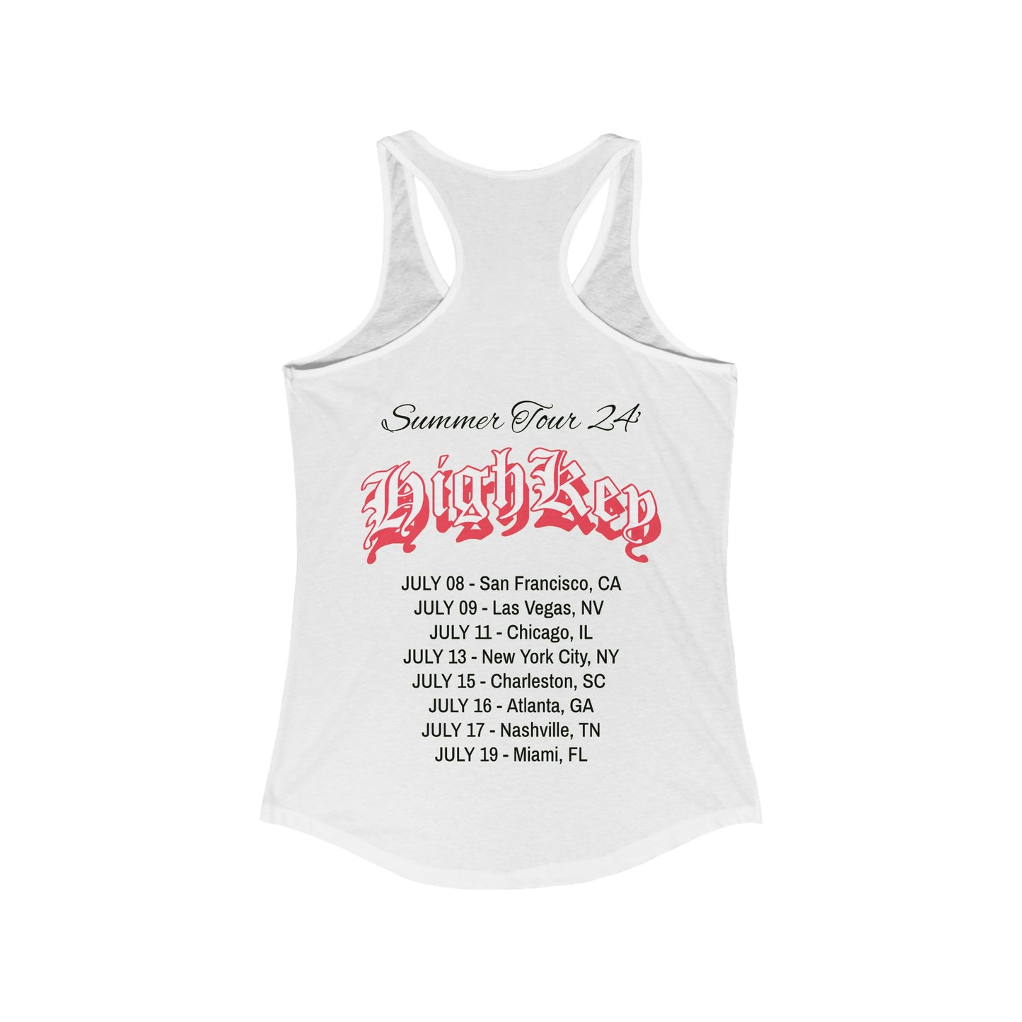 ‘SUMMER TOUR 24’ WOMENS TANK TOP