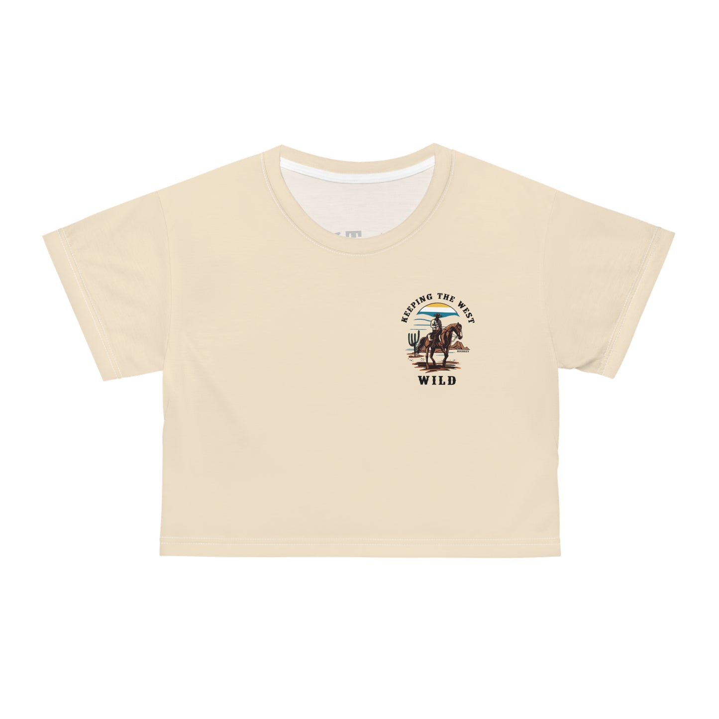 ‘WILD WEST’ CROP TEE