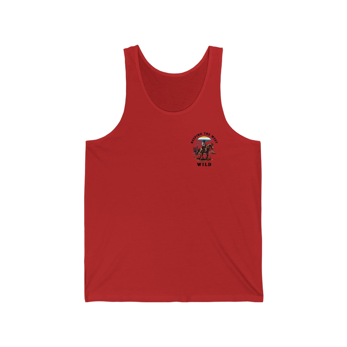 ‘WILD WEST’ MENS TANK TOP