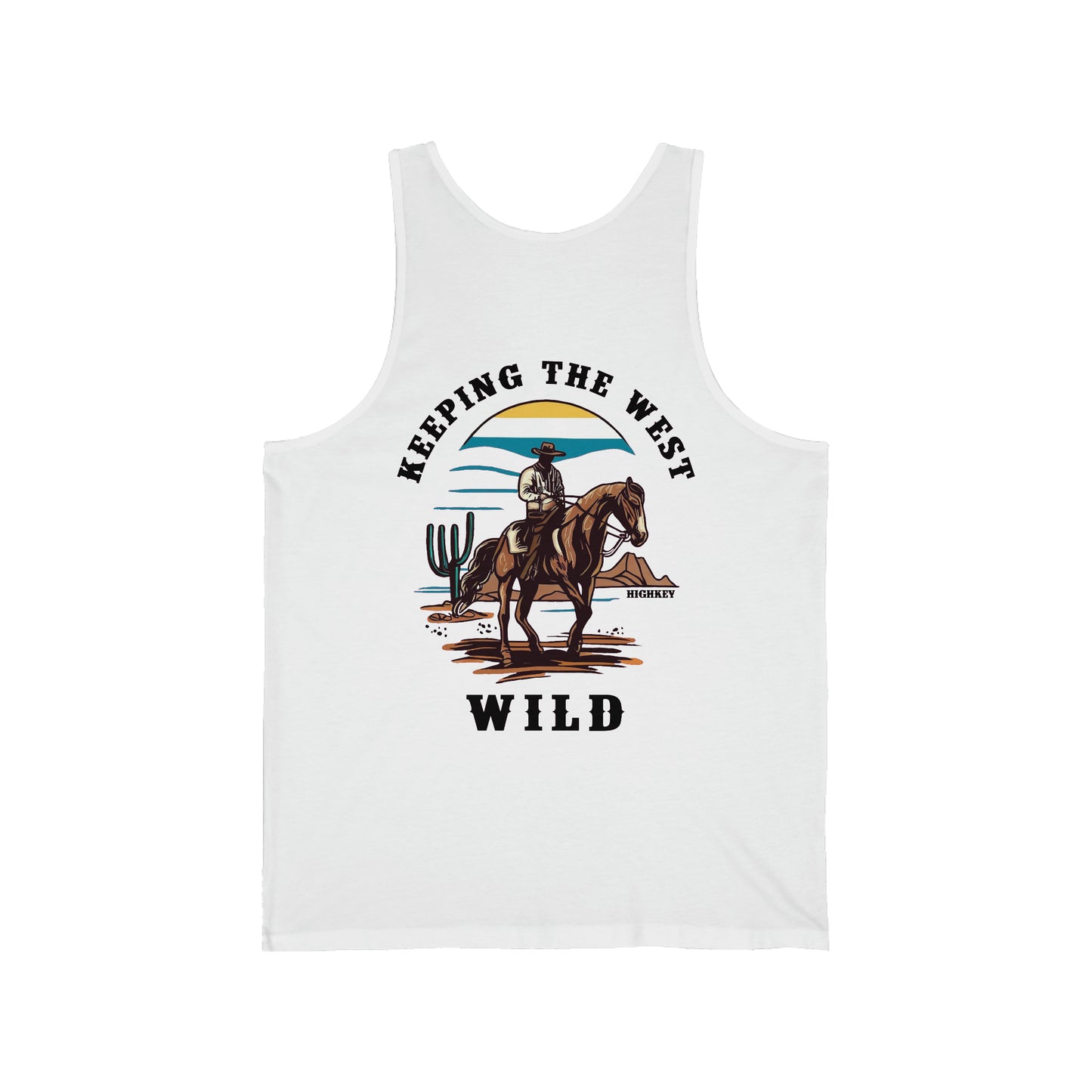 ‘WILD WEST’ MENS TANK TOP